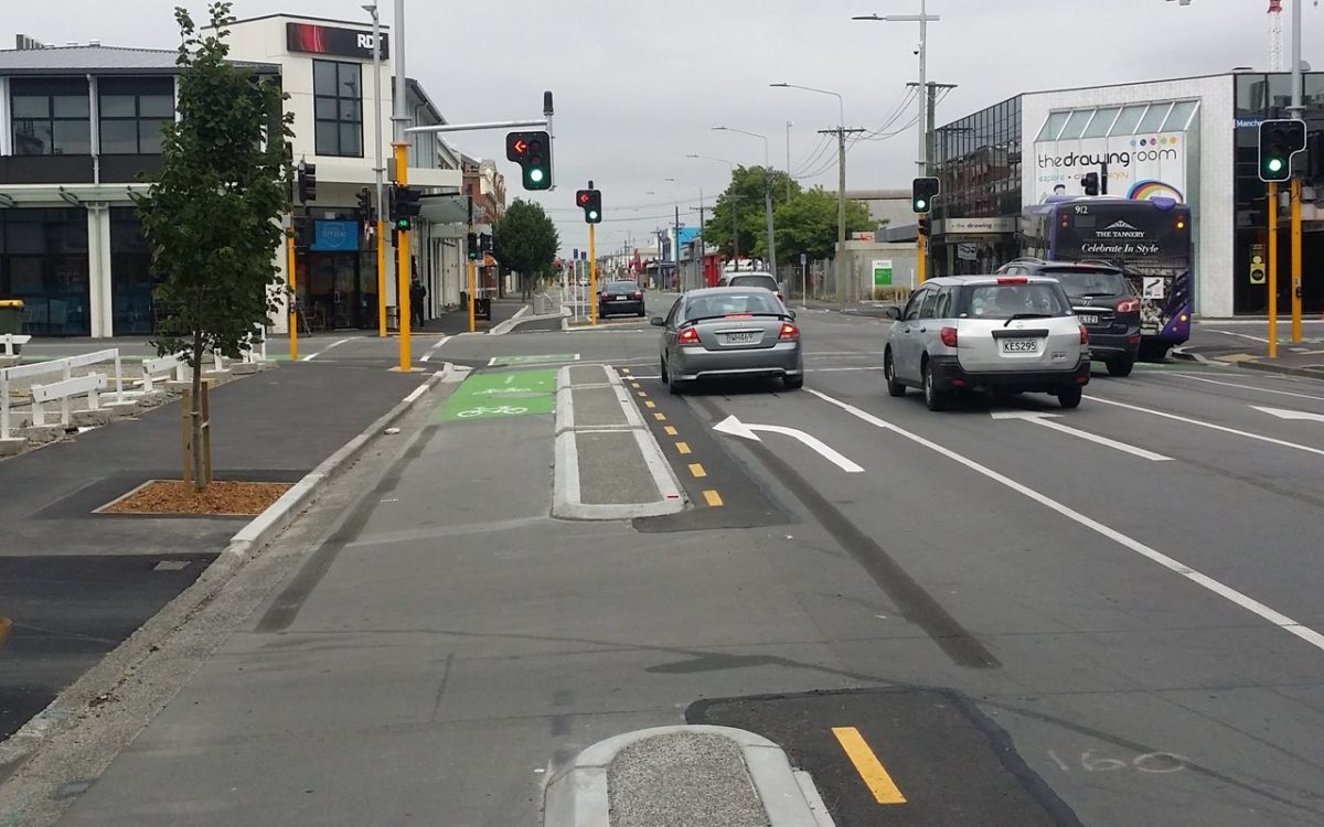 First look: Christchurch cycleways underway